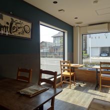 一番奥の部屋に案内