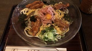 夏季限定「ちらしそば」