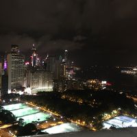 プールからの眺め