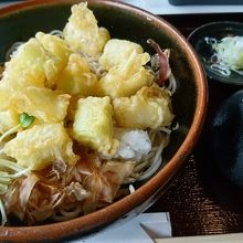 葱天おろしそば