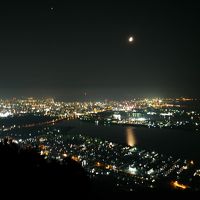 高松市内の夜景。
