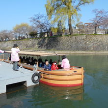岡崎の十石舟は、こんな舟