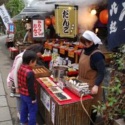 山門前のだんご屋さん