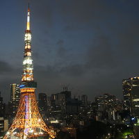 ラウンジから東京タワー