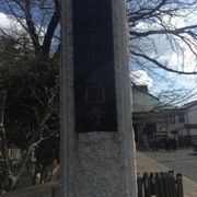 静かな境内のお寺