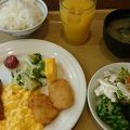朝食が美味しい、快適なホテル