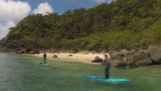 アーラ浜でSUPを楽しみました