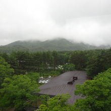 最上階の展望台から