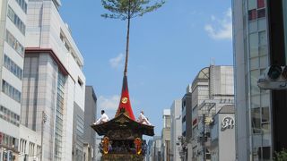 暑い38度の祇園祭