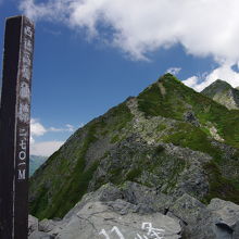 独標登頂、西穂高岳まで行きたいですが険しそうですね、、