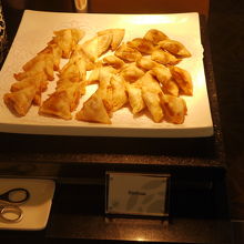 ホットミールもあります