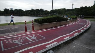 朝のジョギングや散歩に最適