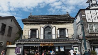 土産物街×歴史的建造物