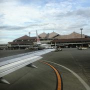 赤屋根の空港