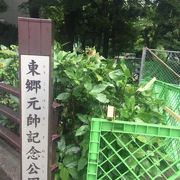 段差のある公園