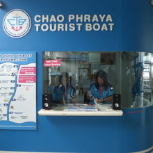 観光客が、まず勧められる受付カウンターです。高価なのです。