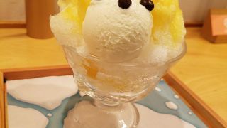 かき氷食べました