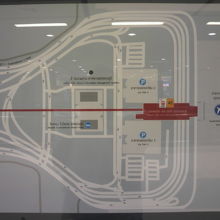ＡＲＬスワンナプーム空港駅は、空港内の地下１階にあります。