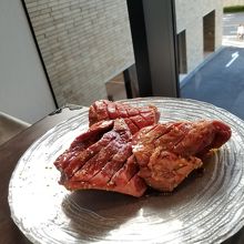 半額のお肉たち