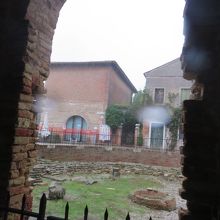 洗礼堂跡の遺構