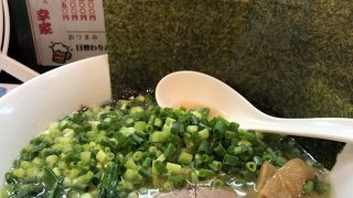 駅そばのラーメン屋