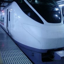 美しい車体です。