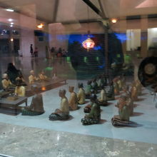 地下にある　ジオラマ