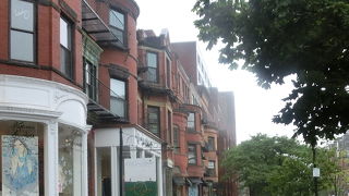 ボストン一、ファッショナブルな町並み