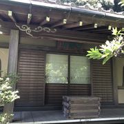 白山神社のふもとにあるお寺