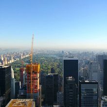 昼のセントラルパーク側の眺め