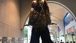 チューバッカ扮する