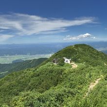 真夏なのに佐渡まで見えた！