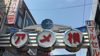 観光名所アメ横