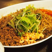 黒つゆなし担々麺