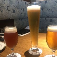 まずは暑かったのでピールで乾杯