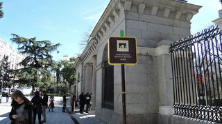 良く整備された庭園