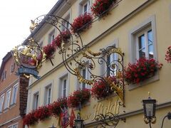 Historik Hotel Goldener Hirsch Rothenburg 写真