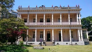 洋館の建物が素敵です