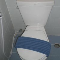 サワディーパタヤのトイレです。宿泊料金に相応するレベルです