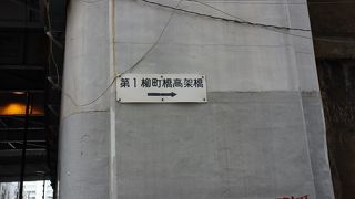 時間の経過を感じる高架橋