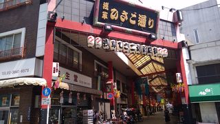 浅草のアーケード街ですが、ここは特にかわった感じではないと思いました。