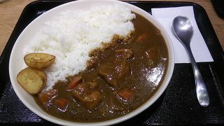 カレーライス～販売数量が少ない為か売り切れ御免のメニューです～
