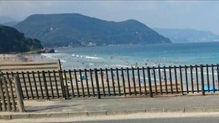 白浜海岸の南側