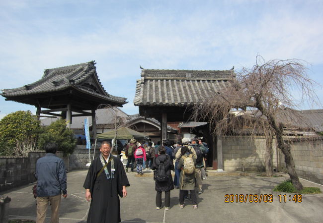 知多四国第１６番札所のお寺です。