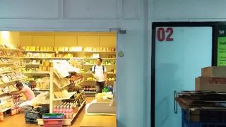 ２階の個人スーパーは要チェック