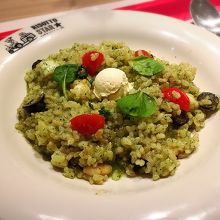 ジェノベーゼのリゾットをいただきました