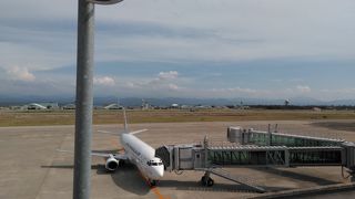 ジェット戦闘機が見られます