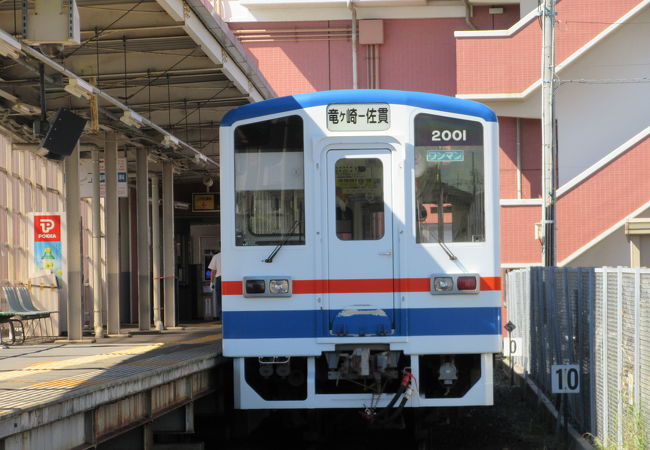 JR常磐線と竜ヶ崎線の乗換駅