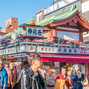 浅草寺に花見に行った際に、こちらに立ち寄りました。