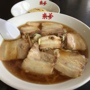 会津若松で喜多方ラーメン